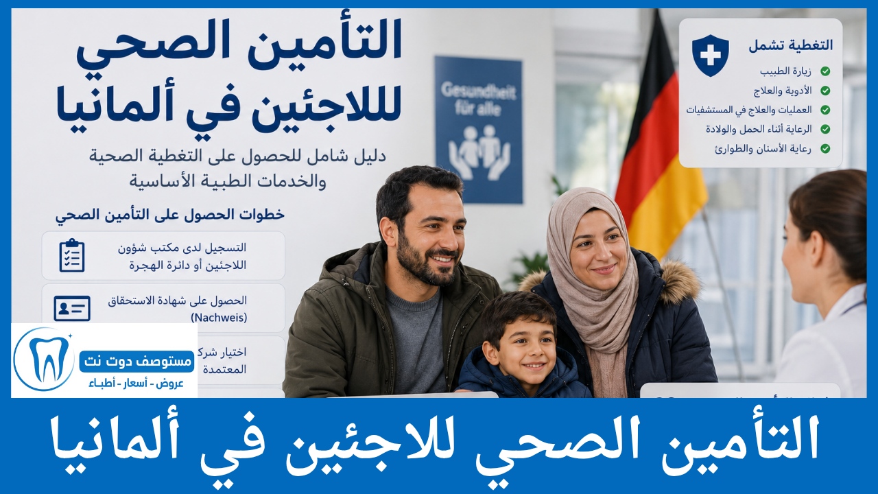 التأمين الصحي للاجئين في ألمانيا