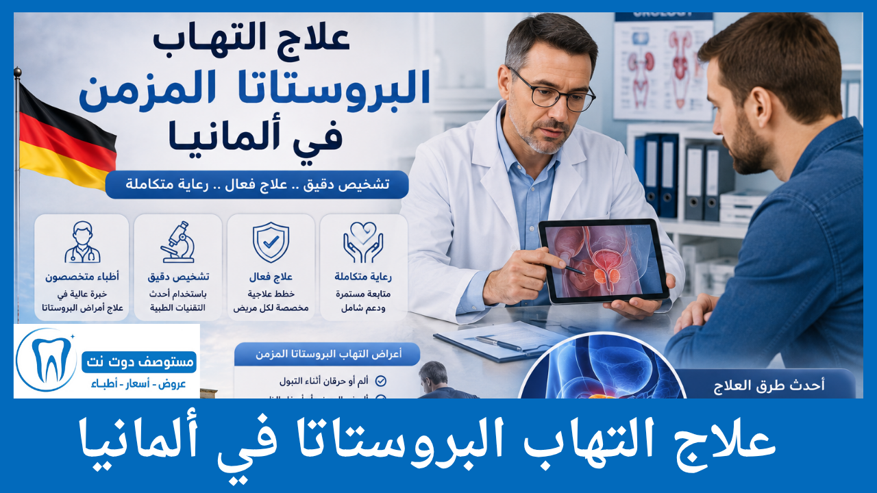 علاج التهاب البروستاتا في ألمانيا