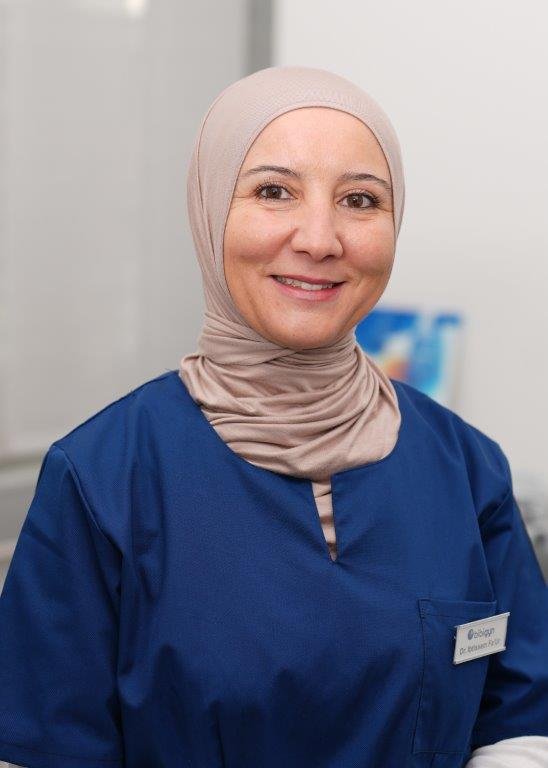 د. ابتسام فور – أخصائية نساء وتوليد وخبرة في رعاية المرأة في شتوتغارت